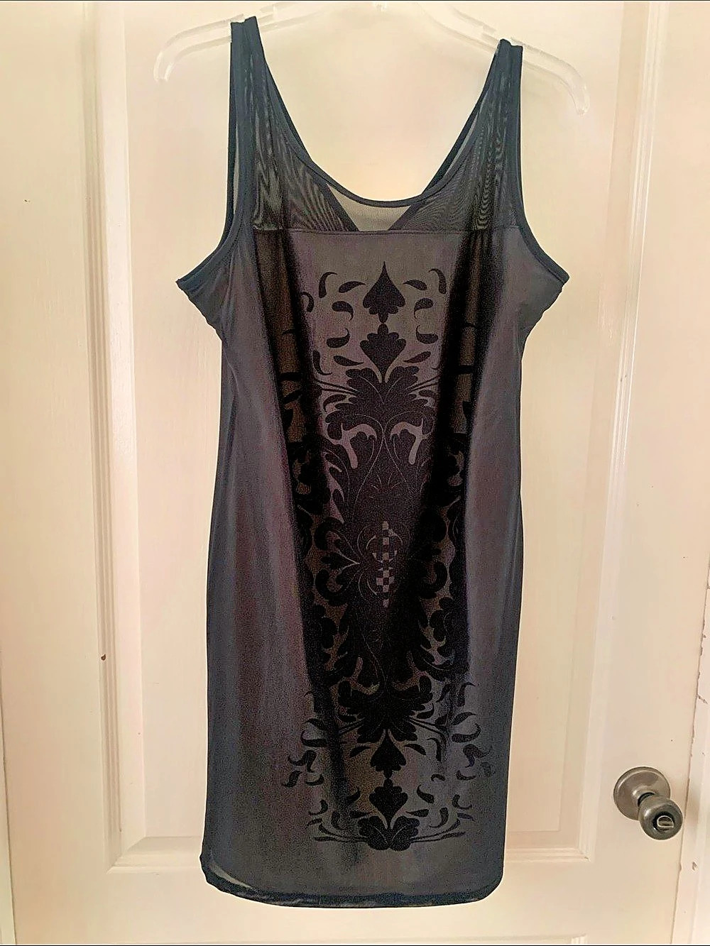 Romeo & Juliet Couture Mini Dress in Black Size Large NWT
